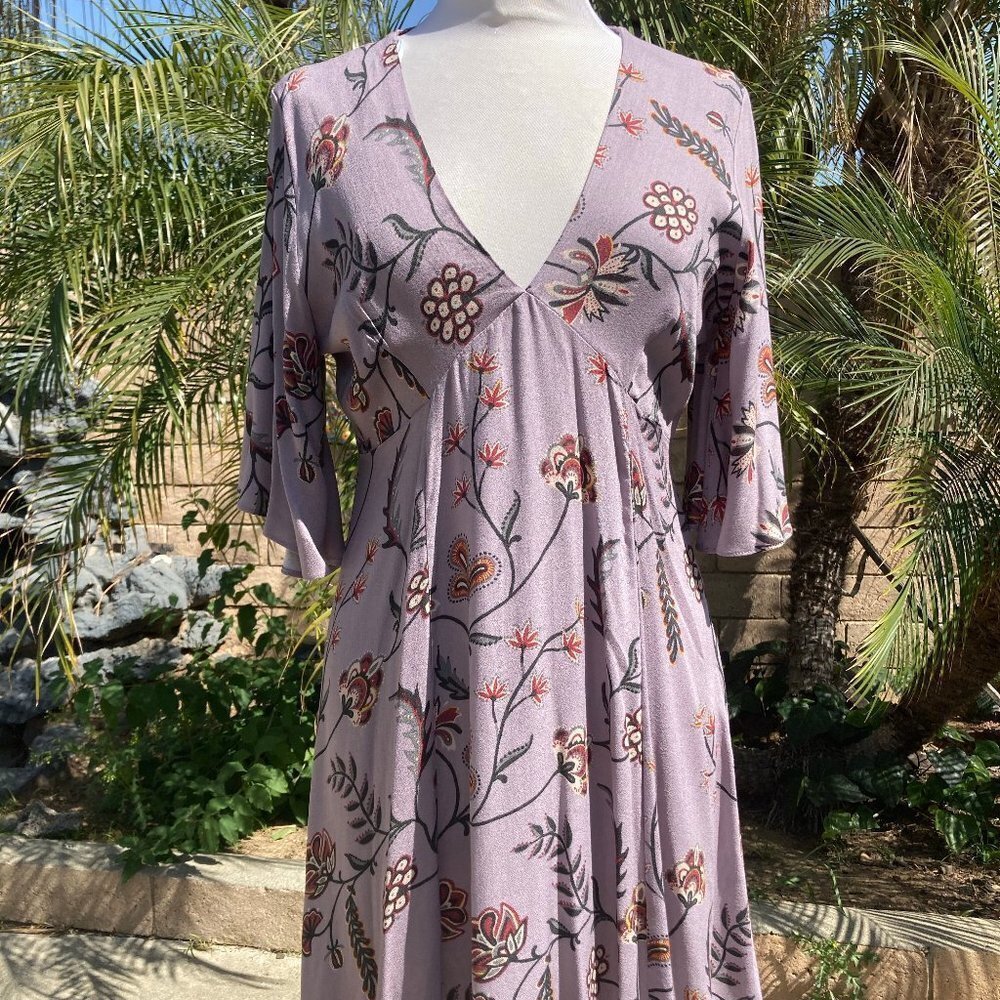 Boho chic dress size L 9/10 Made in USA Casual